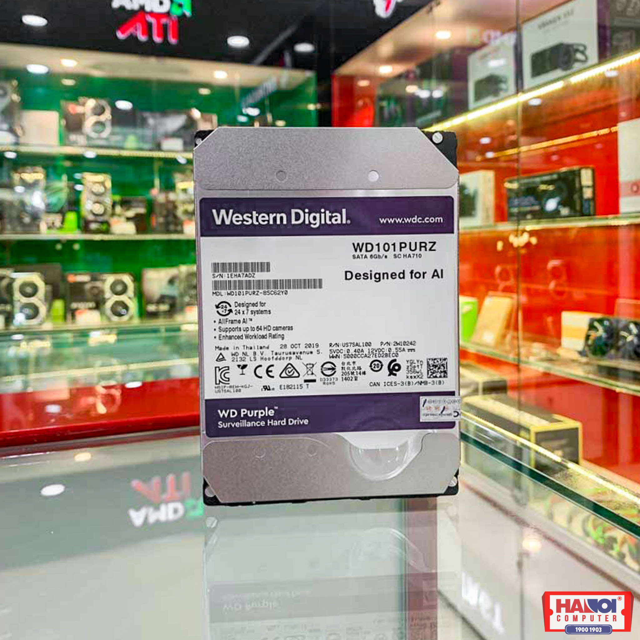 Ổ cứng HDD Western Purple 8TB
